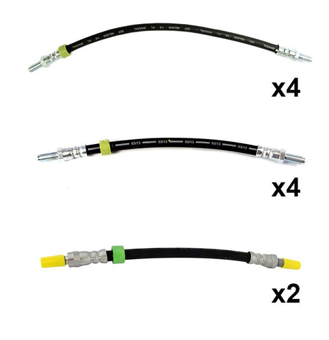 Ensemble de flexibles d'étrier de frein et de valve de distribution (volant à droite) (GMF1181-1324KIT)